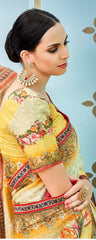 Imperial Grace" Banarasi Viscose Jacquard Silk Saree