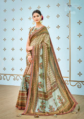 Royal Elegance" Banarasi Viscose Jacquard Silk Saree