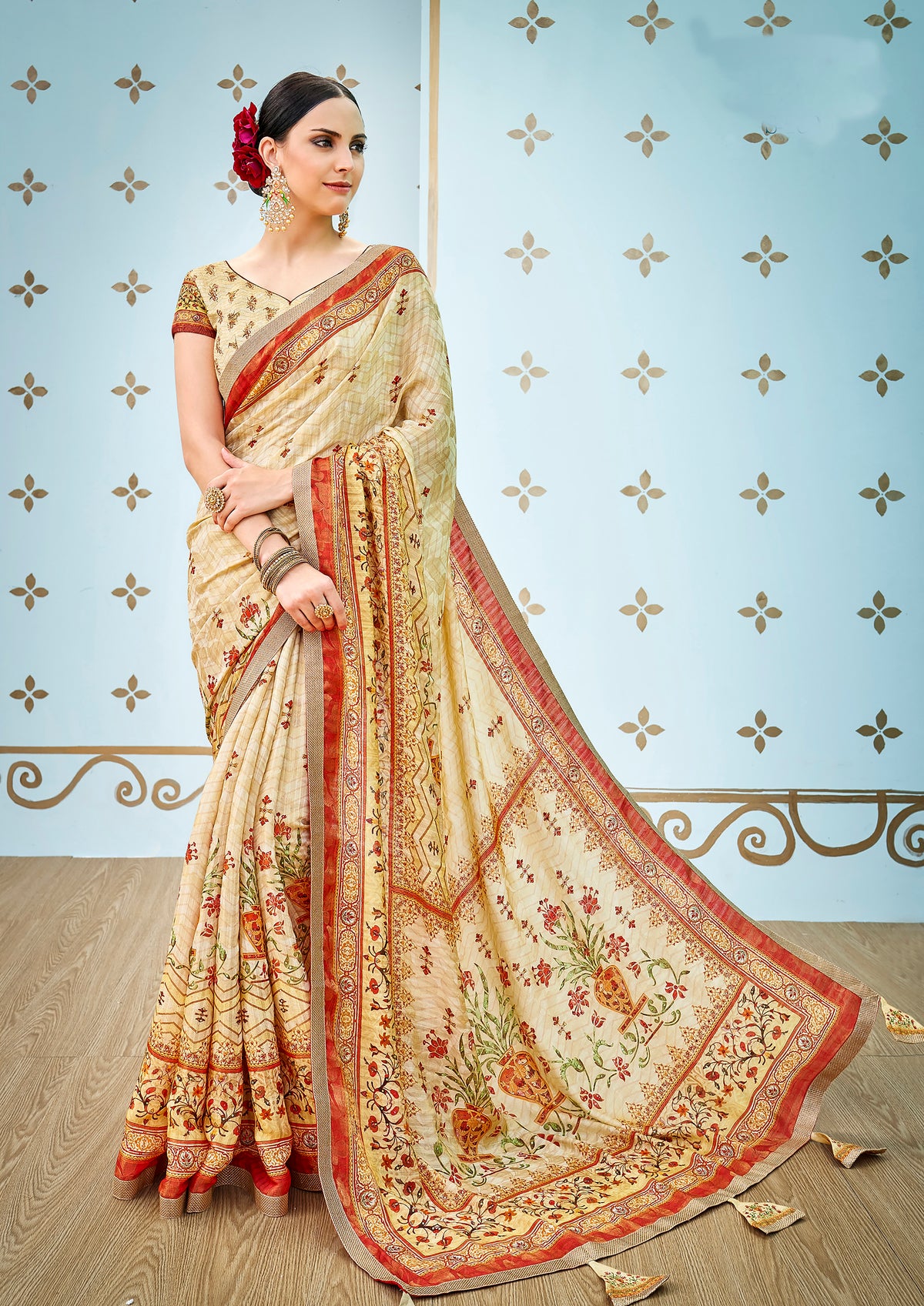 Regal Royalty Banarasi Viscose Jacquard Silk Saree
