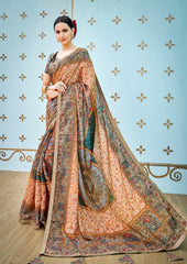 Glorious Heritage Banarasi Viscose Jacquard Silk Saree