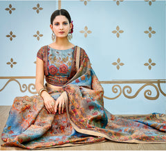 Classic Elegance" Pure Banarasi Viscose Jacquard Silk Saree.