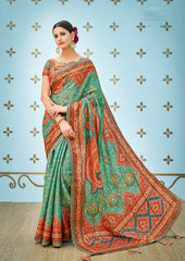 Luxurious Legacy Pure Banarasi Viscose Jacquard Silk Saree