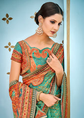Luxurious Legacy Pure Banarasi Viscose Jacquard Silk Saree