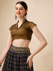 Ajrakh Print Lehenga for a Timeless Look