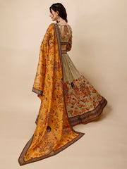 Timeless Elegance Kalamkari Printed Lehenga Choli Set