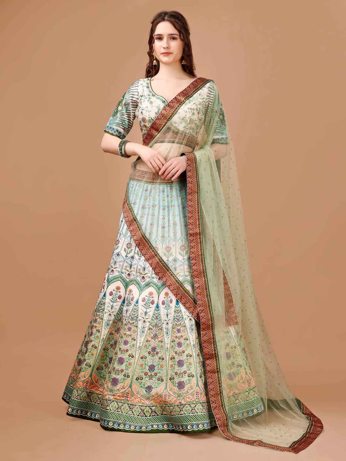 Glimmering Elegance: Swarovski Designer Lehengas for Every Occasion