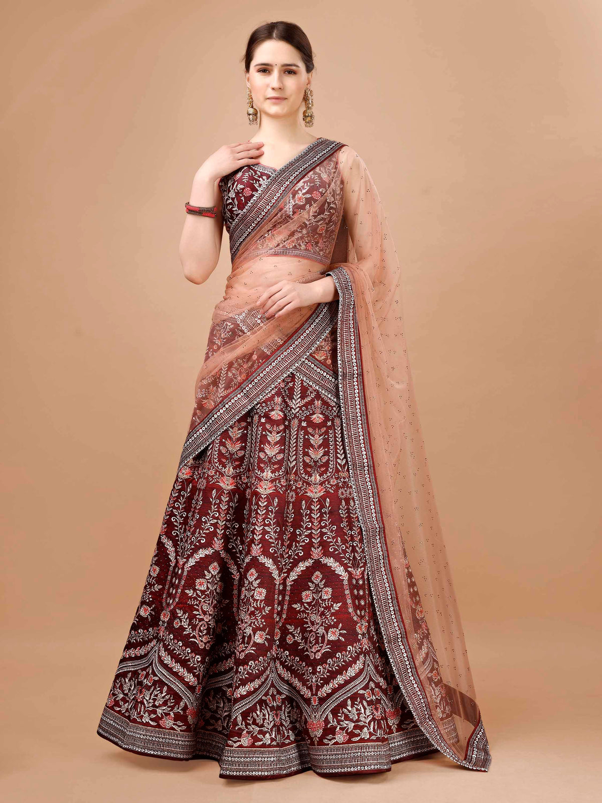 Crystal Elegance: Swarovski Designer Lehengas for Every Occasion