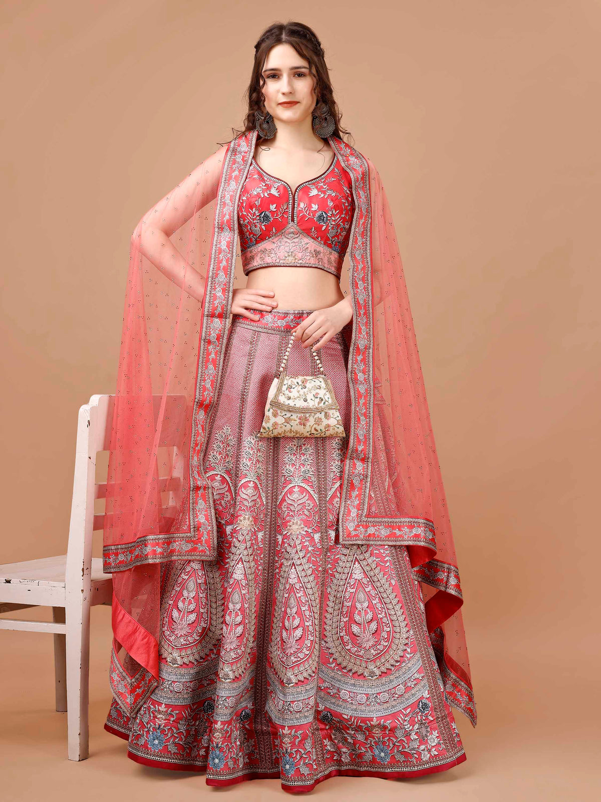 Crystal Radiance: Swarovski Designer Lehenga Collection for Every Occasion