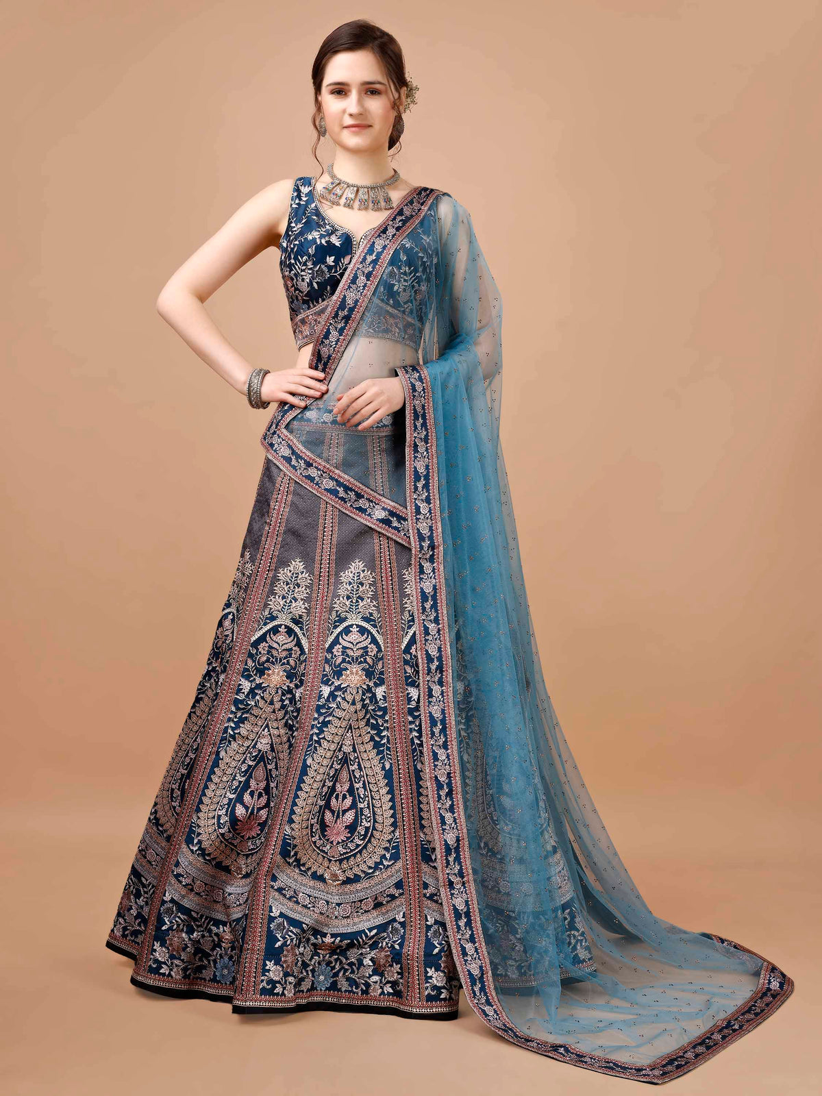 Swarovski Sparkle: Luxe Lehengas for Every Occasion