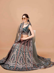 Glamour in Crystal: Swarovski-Adorned Designer Lehengas for Every Celebration