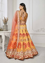 Dazzling Dreams: Swarovski Digital Print Lehenga