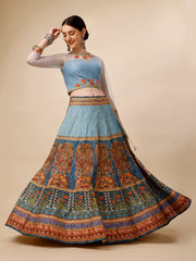 Digital Dazzle Lehenga