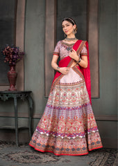 Digital Delight: A Lehenga with Beautifully Printed Designs