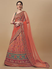 Enchanting Kalamkari: Digital Print Lehenga