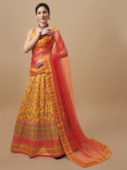 Royal Splendor Kalamkari Digital Print Lehenga